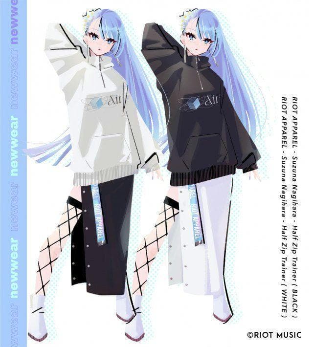 RIOT MUSIC 凪原涼菜 トレーナー