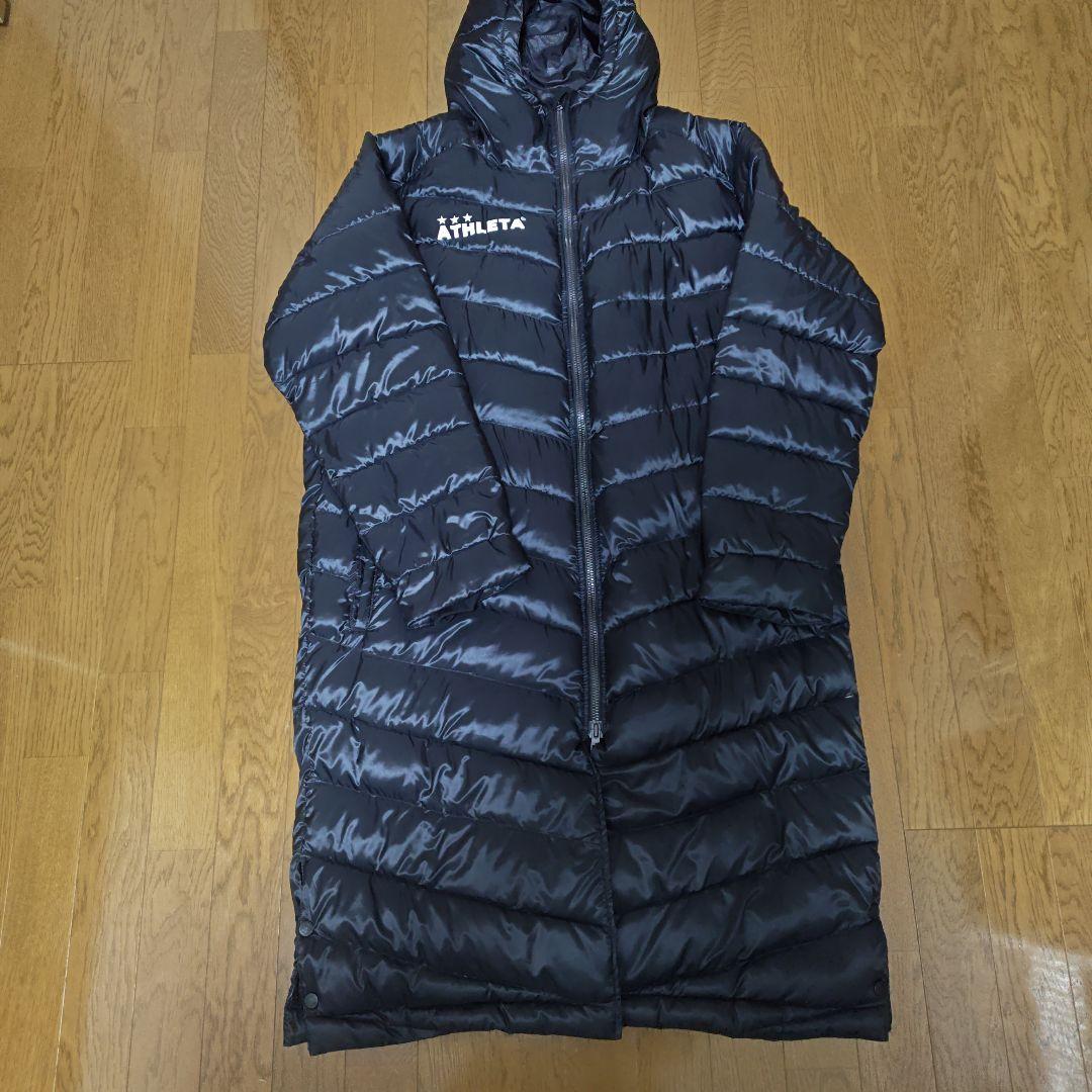 アスレタ　ベンチコート　O　ブラック