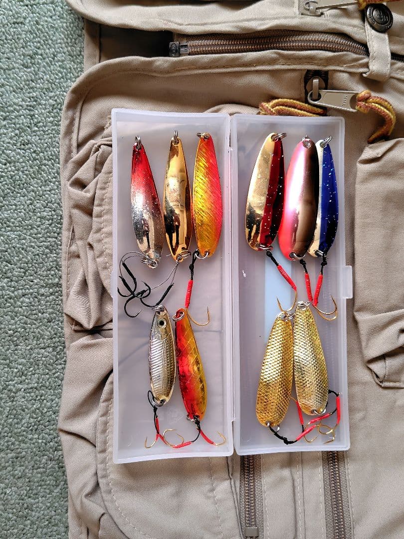 コロンビア フィシングベスト＆スプーン