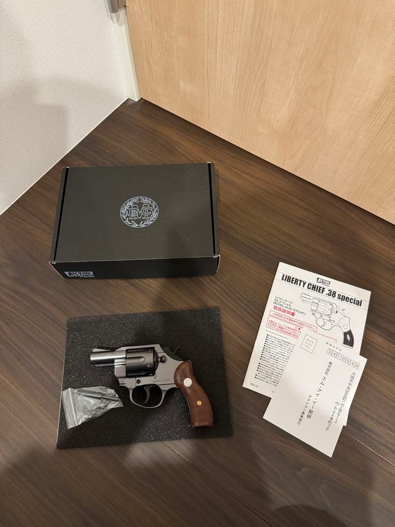 e43 アクション　モデルガン .38special 未発火　HW SPG