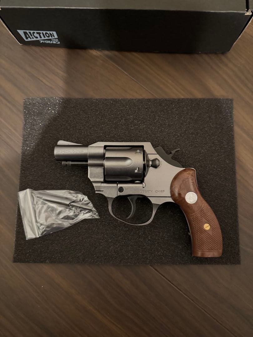 e43 アクション　モデルガン .38special 未発火　HW SPG