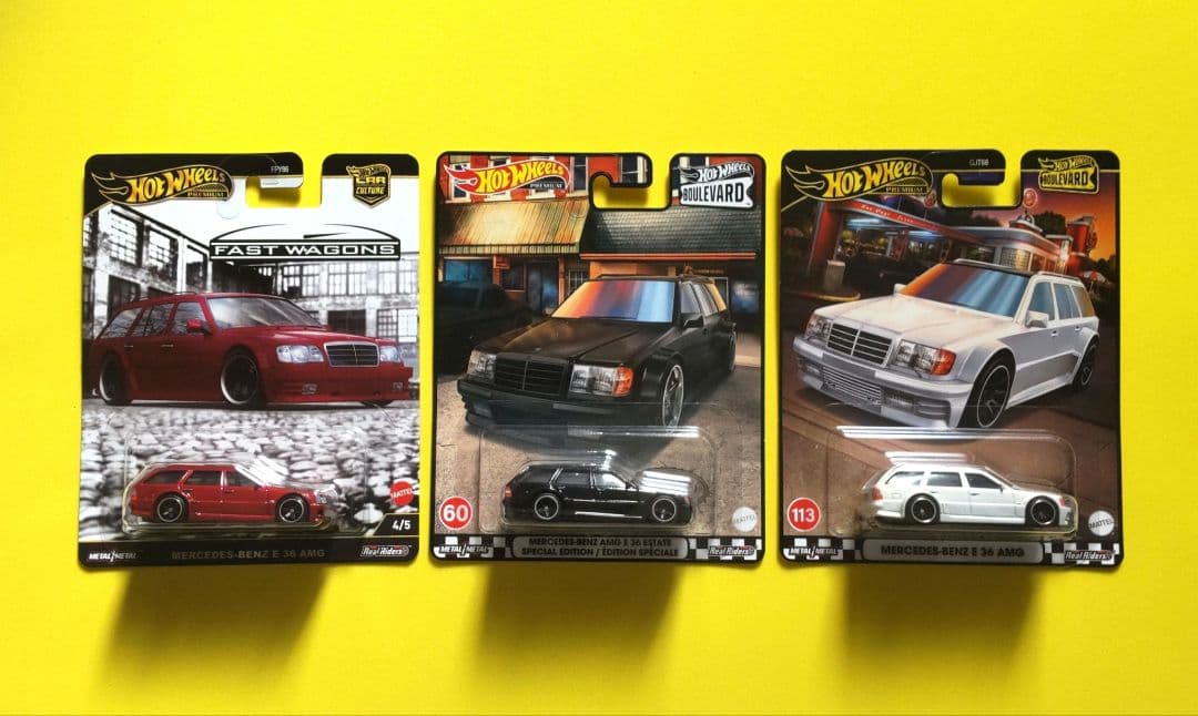 hotWheels ホットウィール マテル ブールバード AMG E36 ベンツ