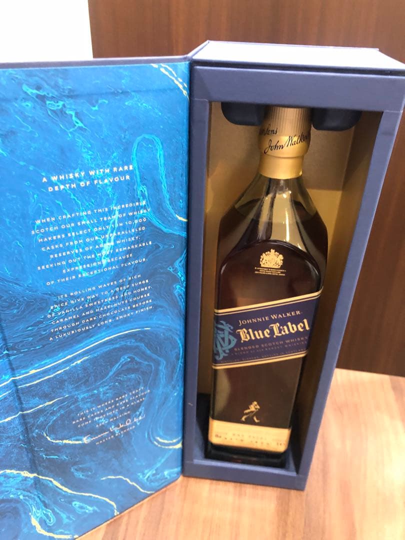 繋*】様 ジョニーウォーカー ブルーラベル1000ml BLUE LABEL ウ