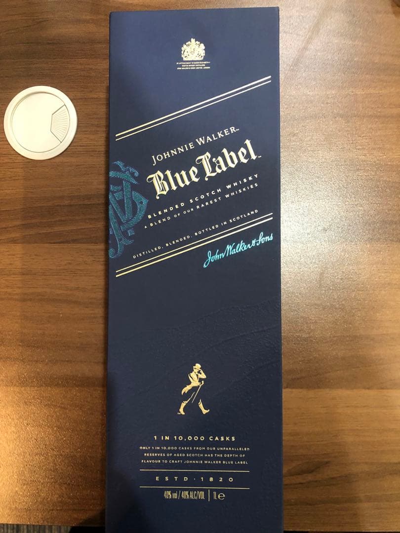 繋*】様 ジョニーウォーカー ブルーラベル1000ml BLUE LABEL ウ