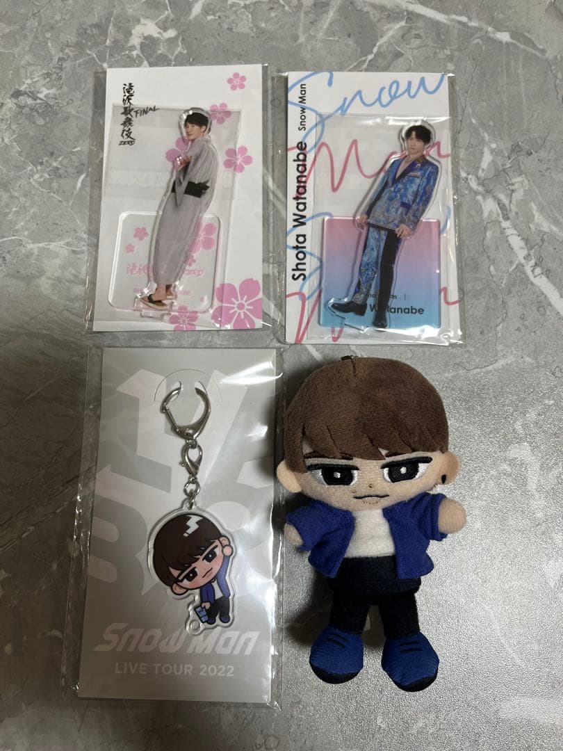 Man渡辺翔太　すのチル　チルぬい　アクスタ