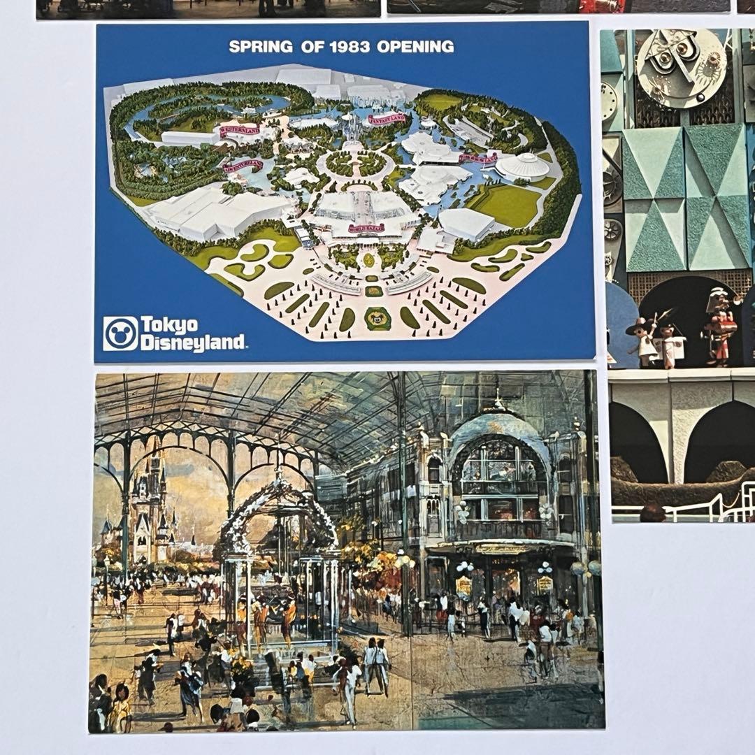 ディズニーランド オープン記念 ポストカード レトロ