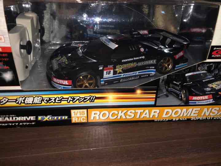 RC 1/18 ROCKSTAR DOME NSX ラジコン