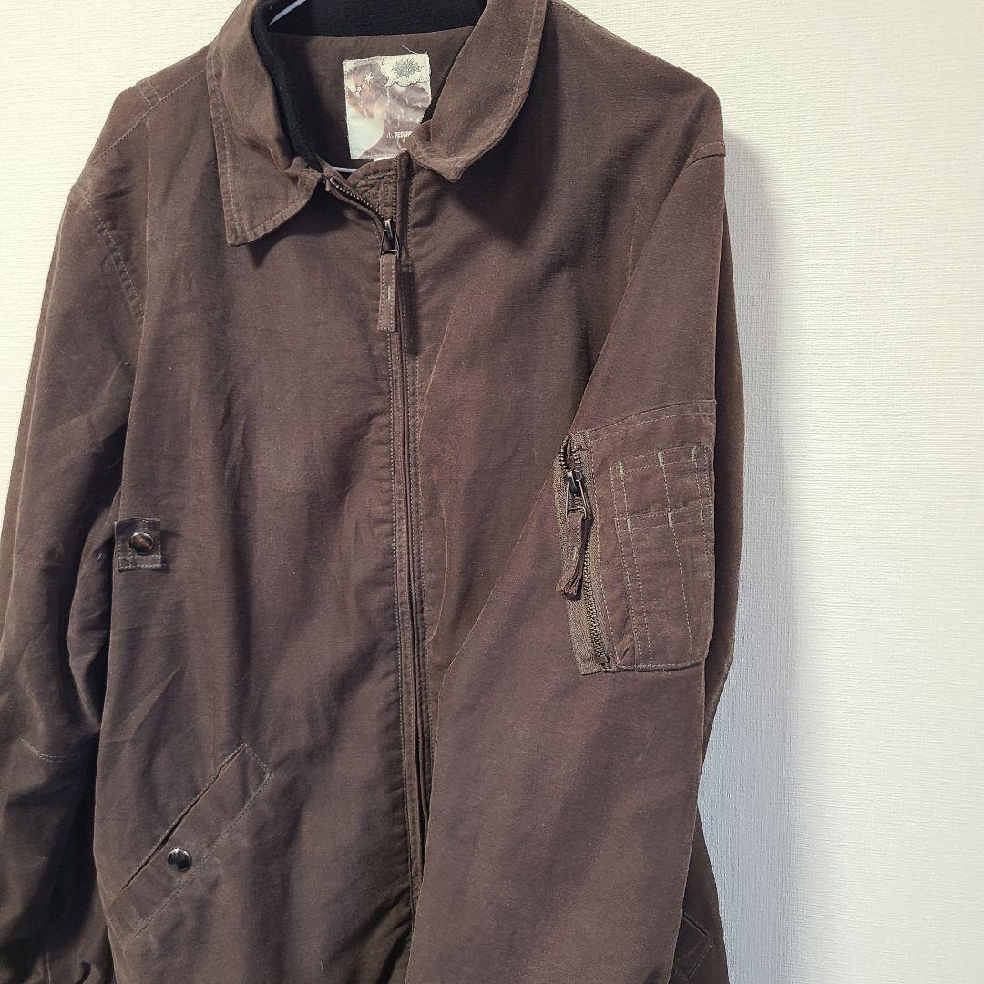 Resurrection ジップアップジャケット ヴィンテージ加工　XLサイズ