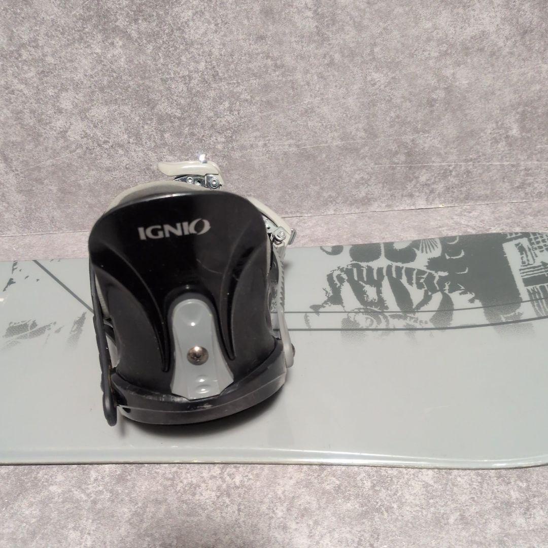 IGNIOジュニア スノーボード バインディングセット GRV118