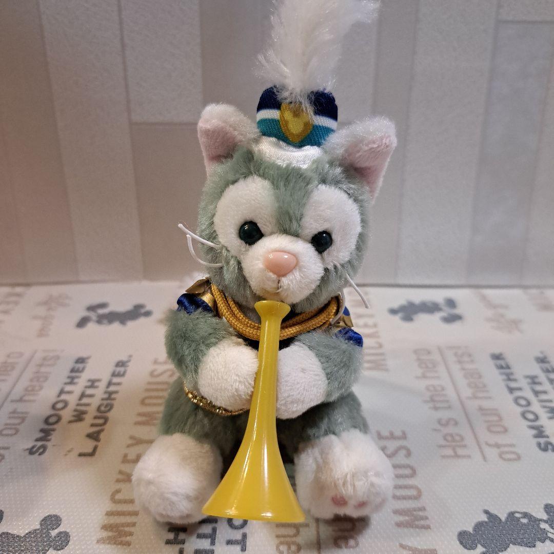 ダッフィー鼓笛隊　マーチングファン　ぬいぐるみストラップ