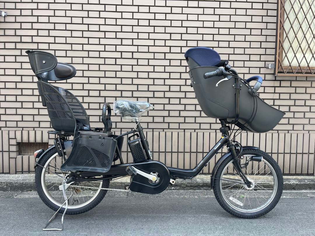 「前後チャイムシート付き」パナソニック電動アシスト自転車です。