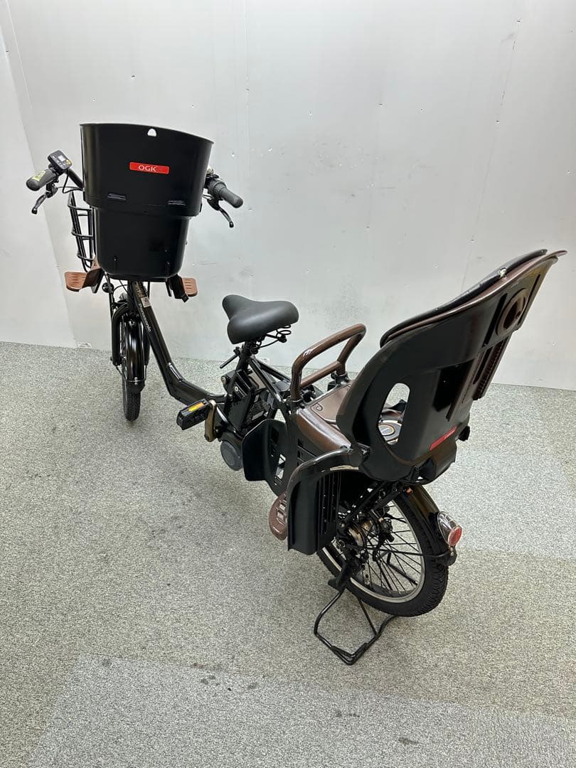 人気な車種　パナソニックギュットアニーズ　3人乗り電動自転車　チャイルドシート付