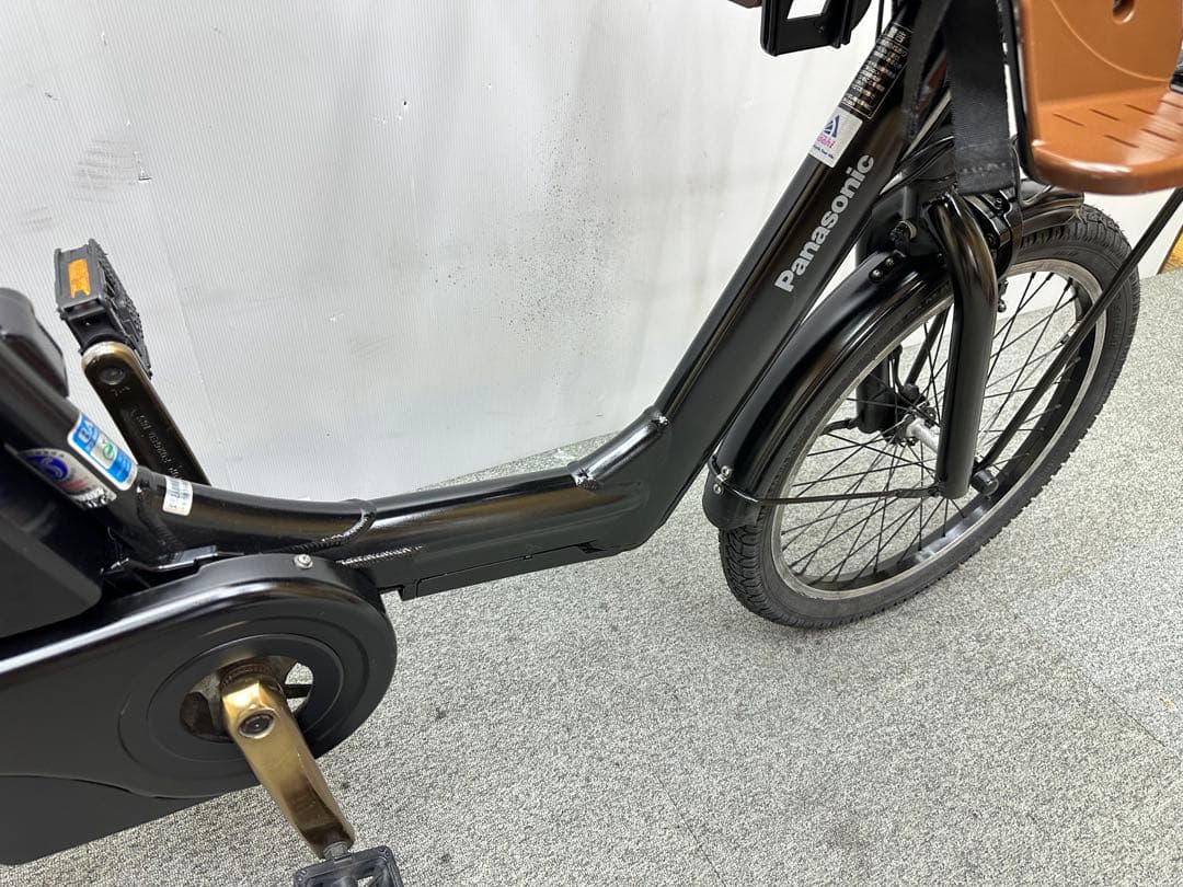 人気な車種　パナソニックギュットアニーズ　3人乗り電動自転車　チャイルドシート付