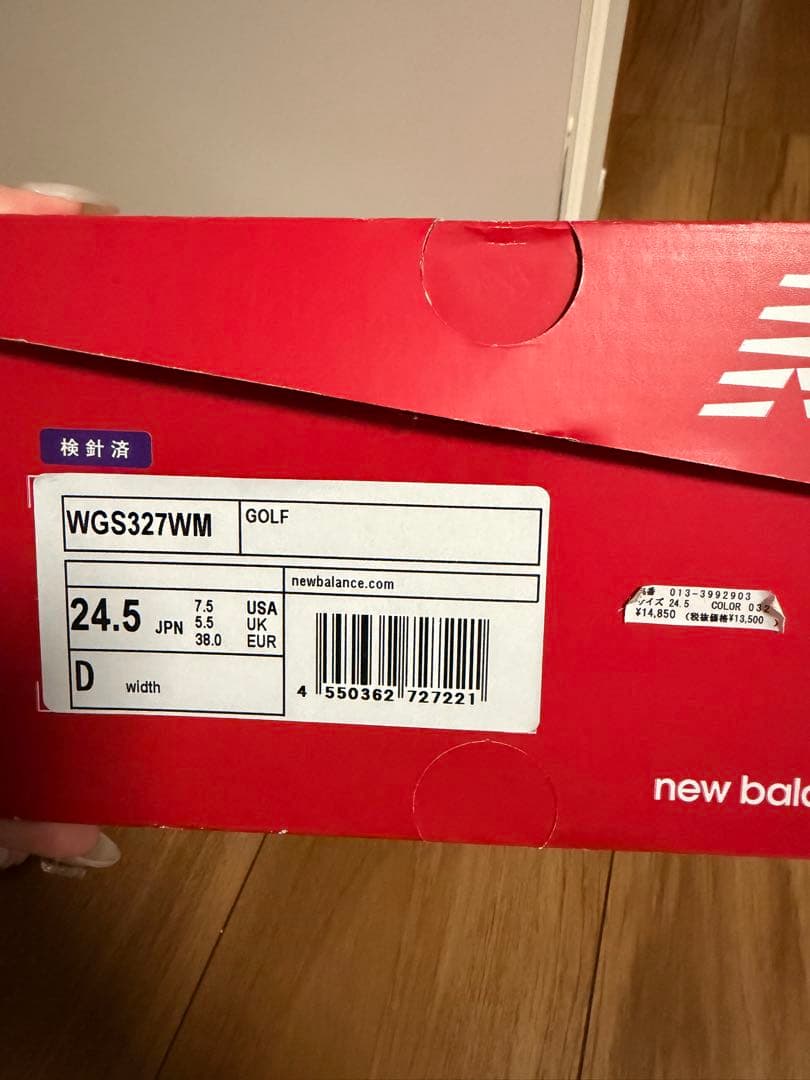 値下げ中New Balance レディースゴルフシューズ WGS327WM
