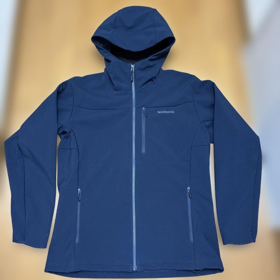 シマノ オプティマルジャケットフーディ WJ-031W ネイビー
