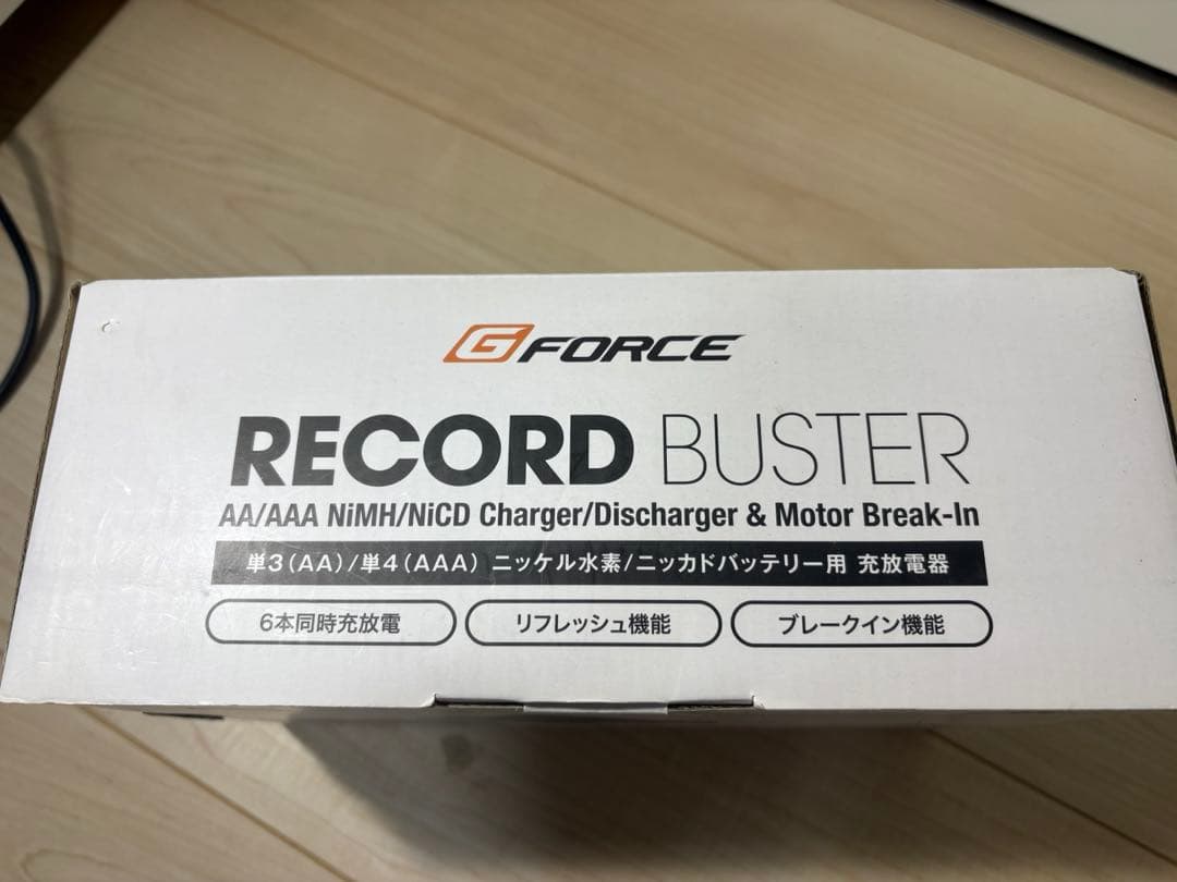 G-Force RECORD BUSTER 充電器　ミニ四駆