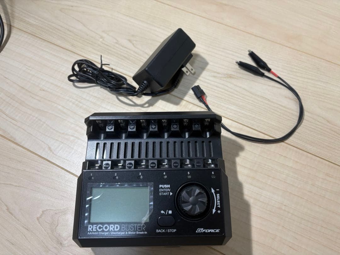G-Force RECORD BUSTER 充電器　ミニ四駆