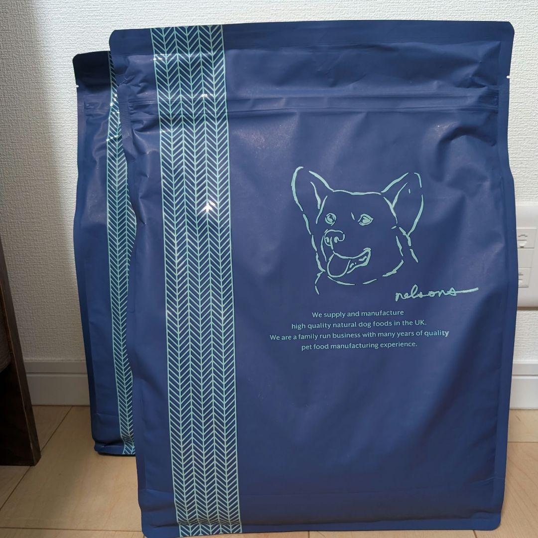 ネルソンズ ドッグフード グレインフリー 中型犬・大型犬・5kg（2袋セット）