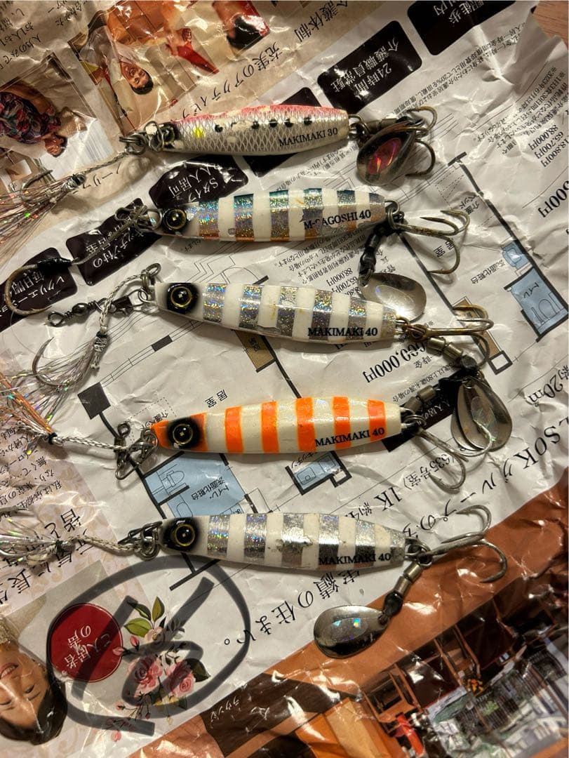 ルアー　メタルジグ　エギ　セット売り　100個近く