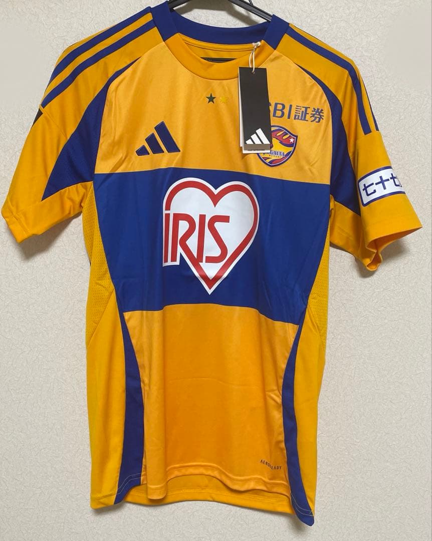 ベガルタ仙台　2025年　ユニフォーム 新品 背番号無し　Sサイズ