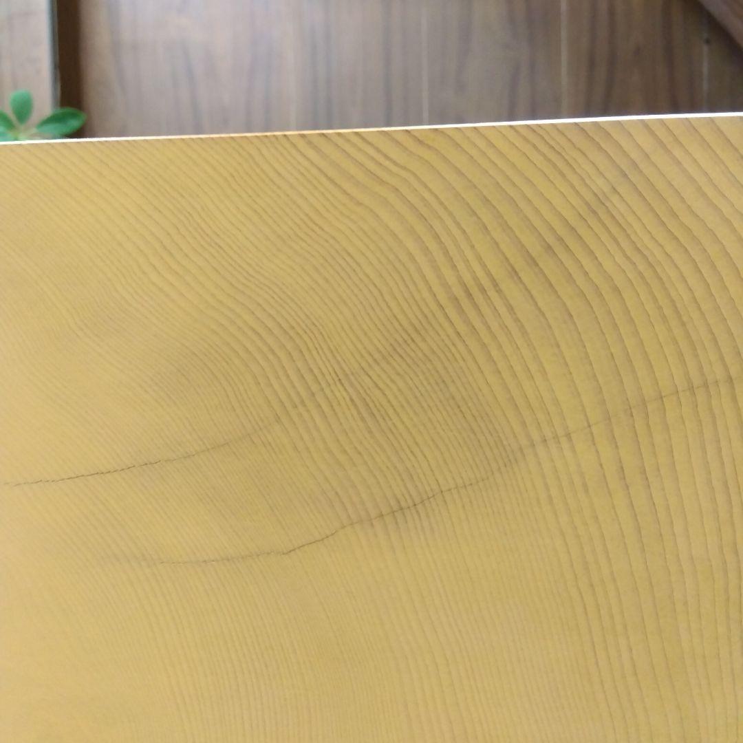 【国産　本榧碁盤　4寸5分　木表】