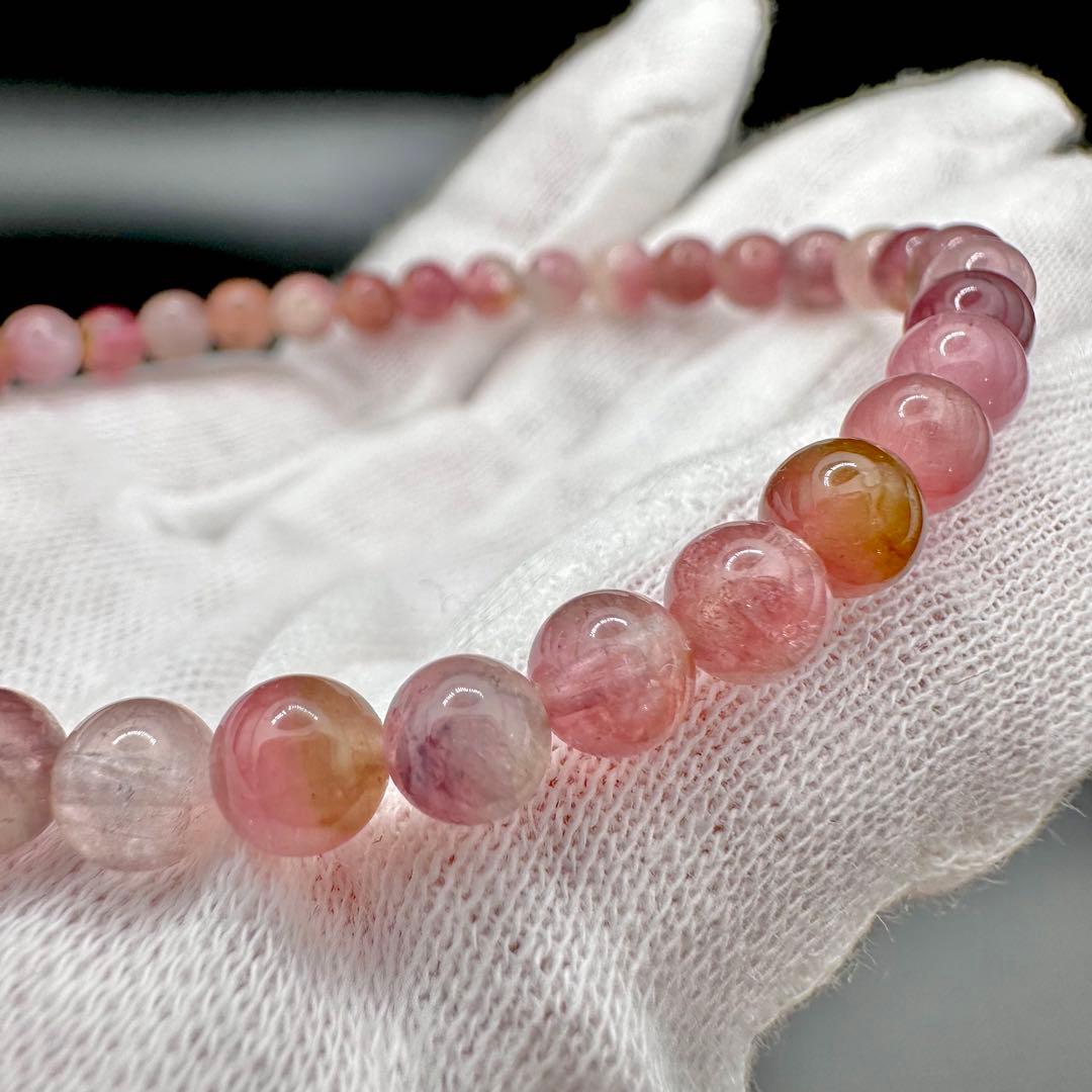 ピンクトルマリン　ブレスレット