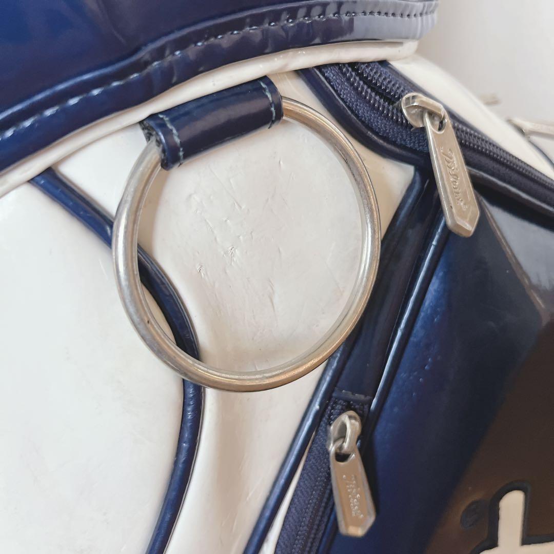 K134 Titleist タイトリスト エナメルキャディバッグ