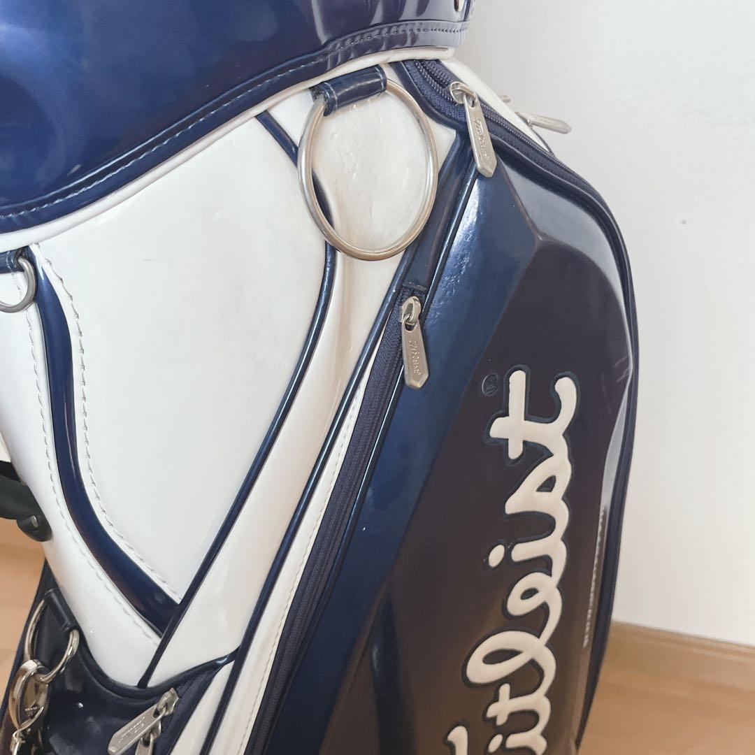 K134 Titleist タイトリスト エナメルキャディバッグ