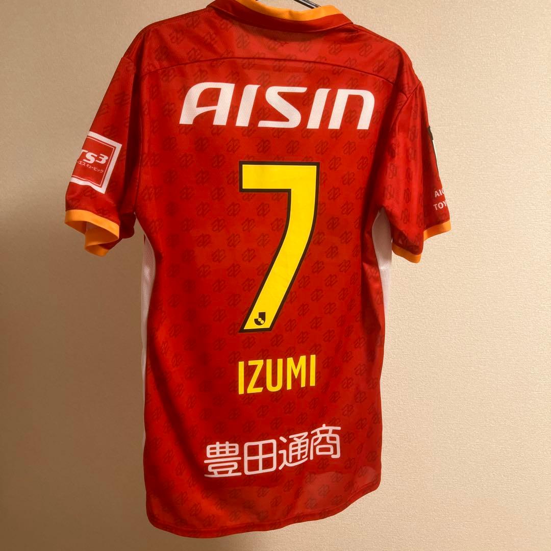 名古屋グランパス　オーセンティックサッカーユニフォーム IZUMI 7