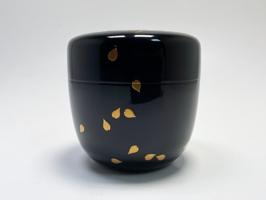 さくら 関口輔聖 蒔絵 大棗 尋牛斎 久田宗也 書付 茶道具 共箱