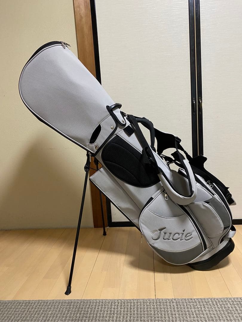 最終価格❗️jucie スタンド式キャディーバック➕シングルショルダー