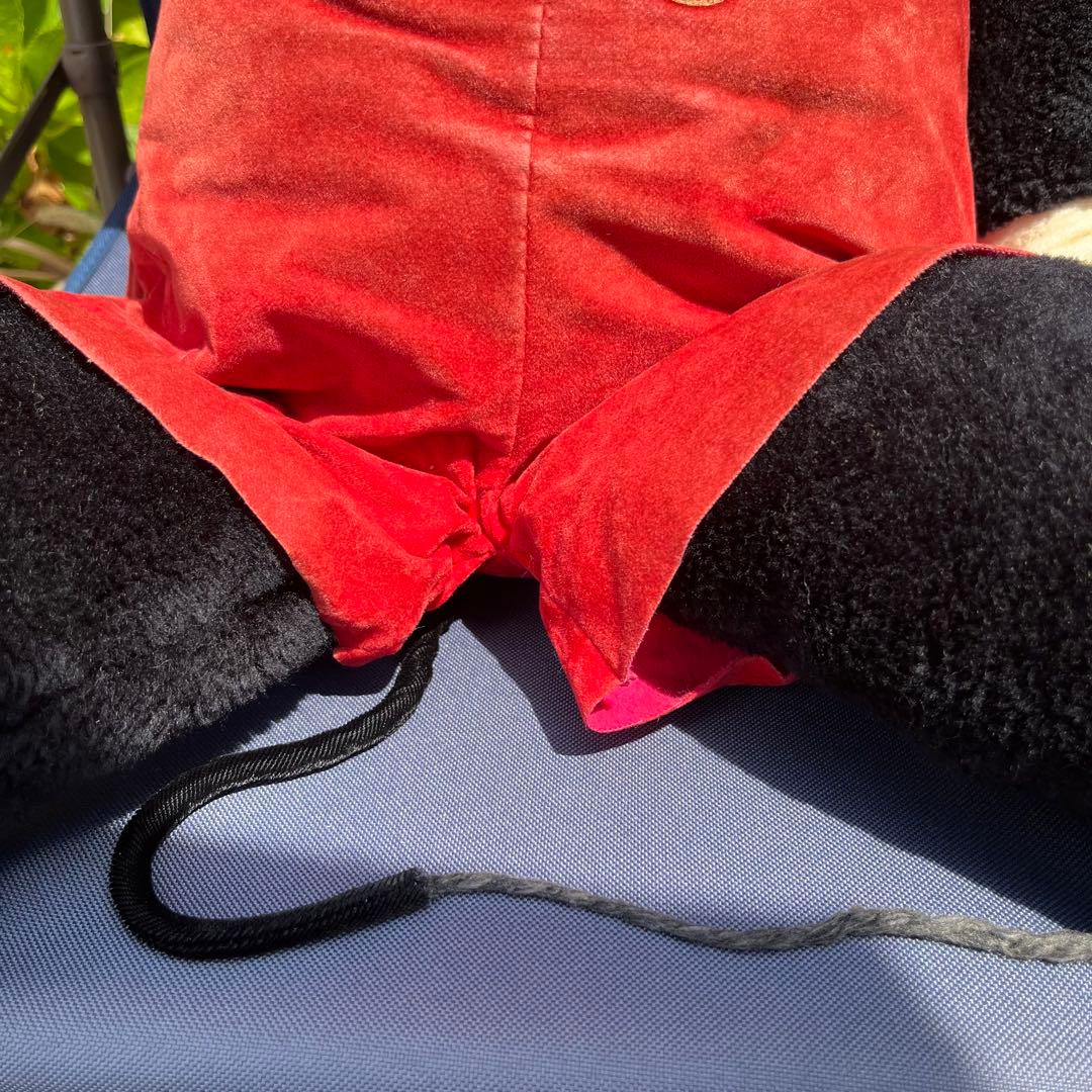 レトロ ミッキーマウス　ミニーマウス BIG ぬいぐるみ　3体セット USA