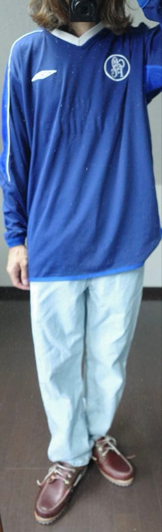 UMBROアンブロ　チェルシー　リバーシブル ゲームシャツ 長袖