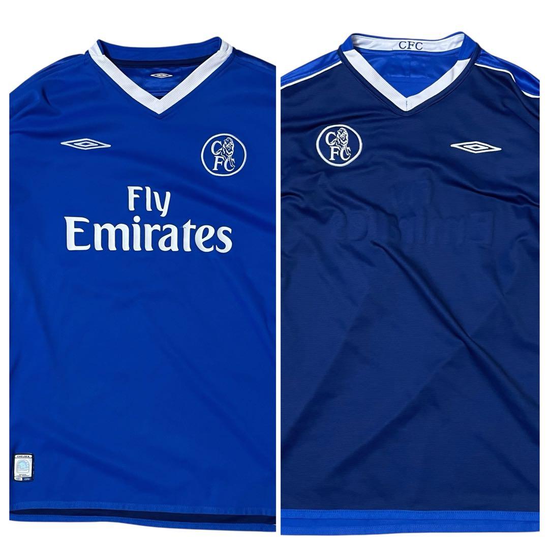 UMBROアンブロ　チェルシー　リバーシブル ゲームシャツ 長袖