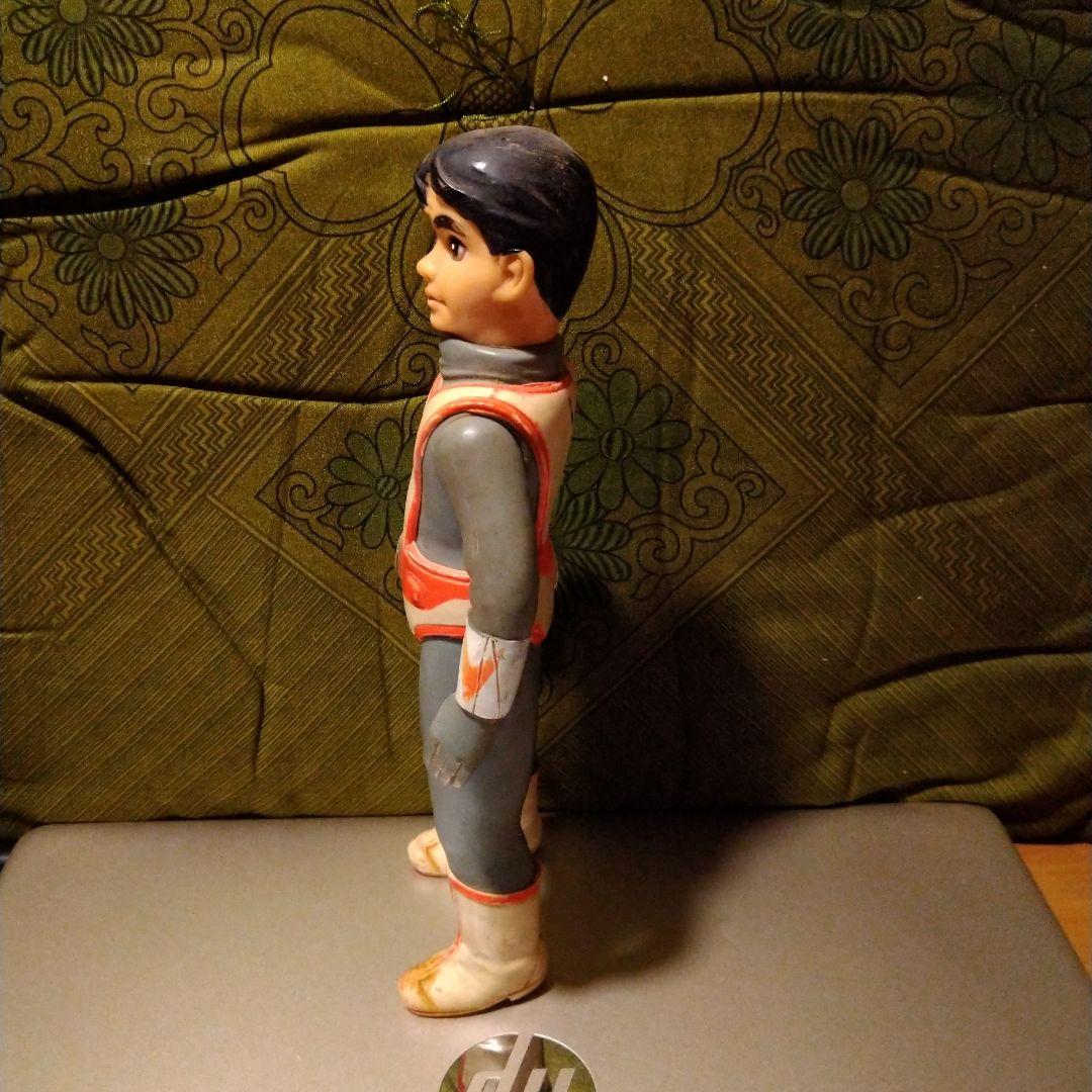 バンダイシルバー仮面ソフビグレー成型