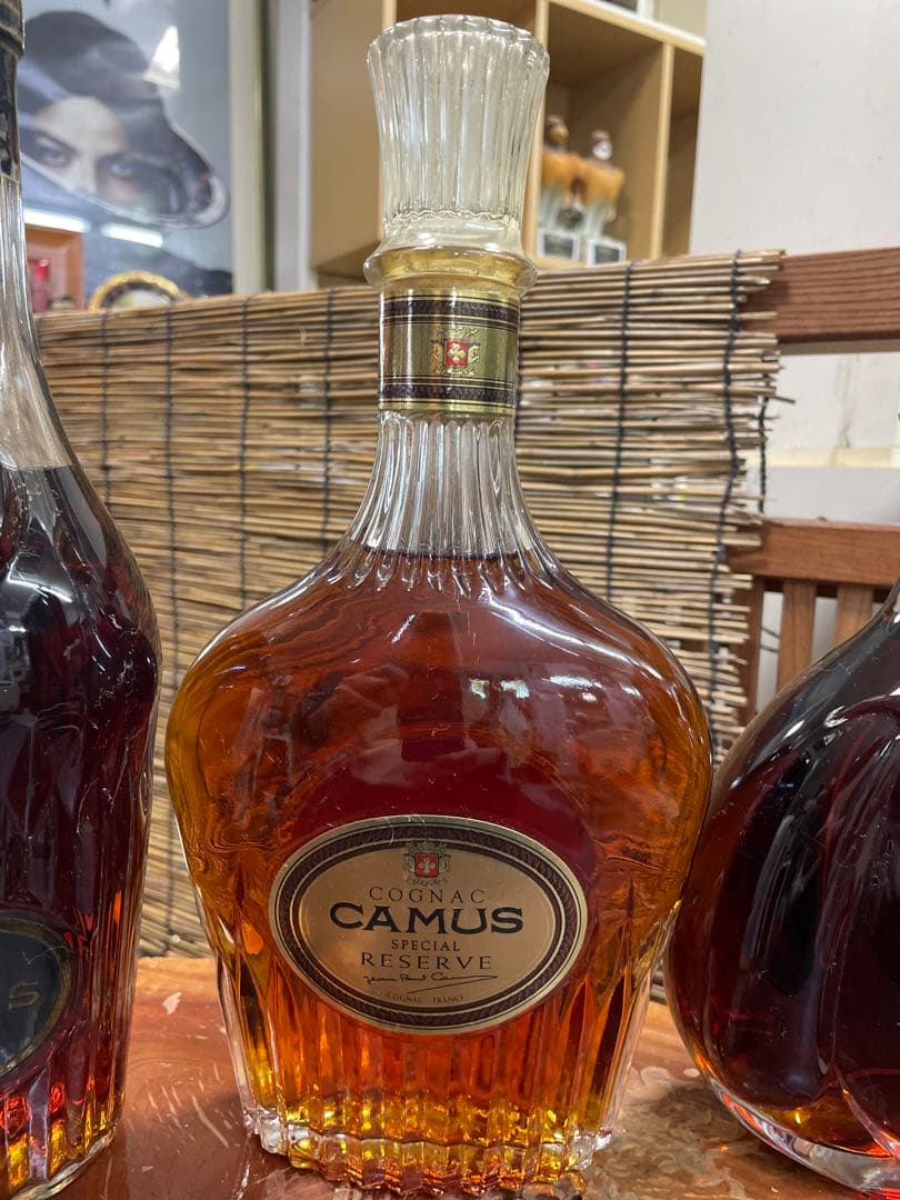 ヴィンテージ　カミュ　ブランデー　3種　古酒　　大値引きしますね