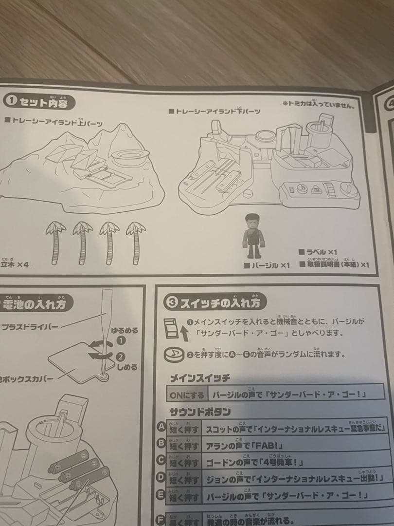 サンダーバード トミカオートトレーシーアイランドセット