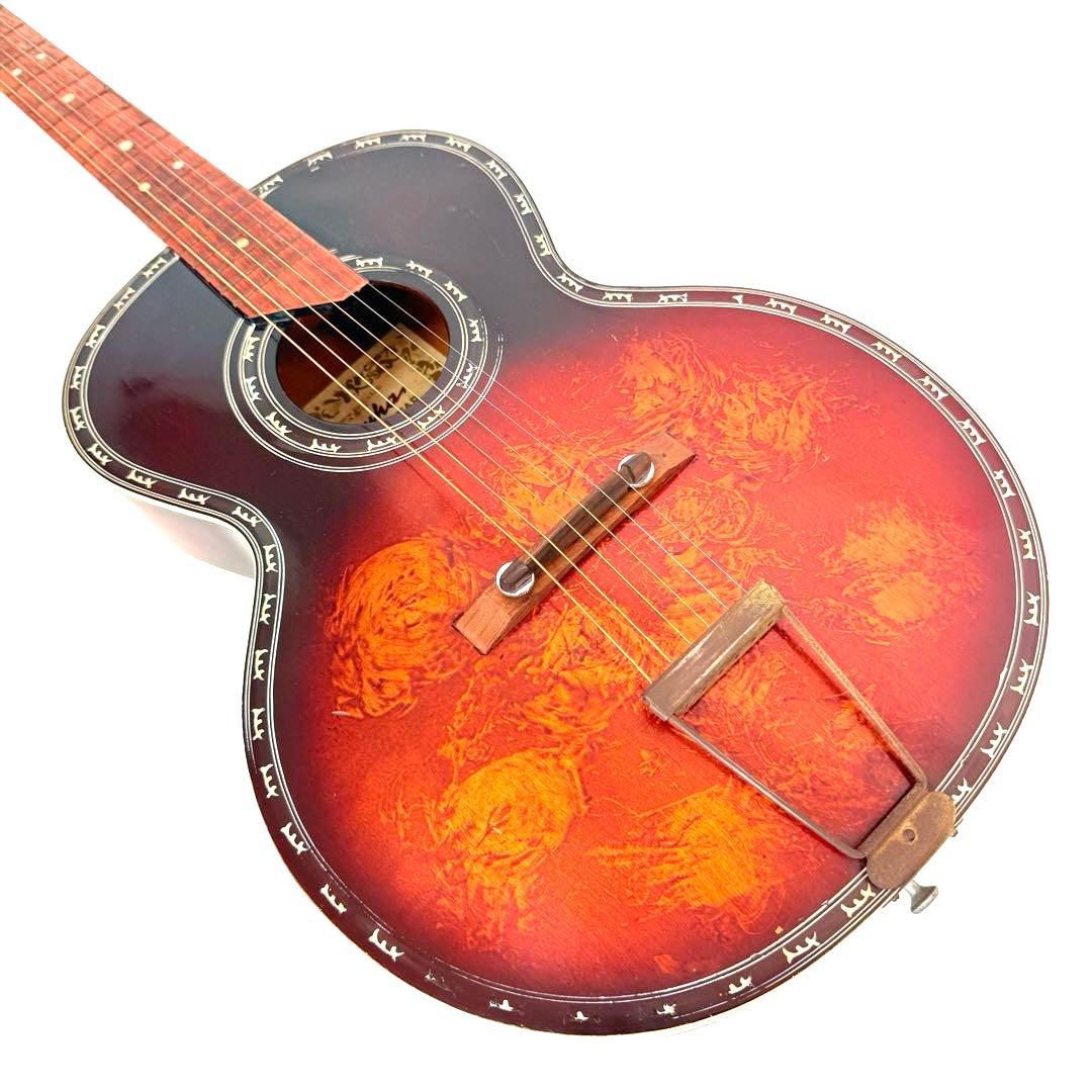 【希少】MARUHA No.612 マルハ アーチトップ ピックギター