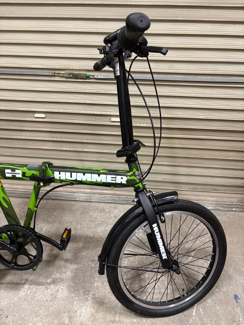 美品 HUMMER FDB206TANK-G ミリタリー グリーン系 限定カラー