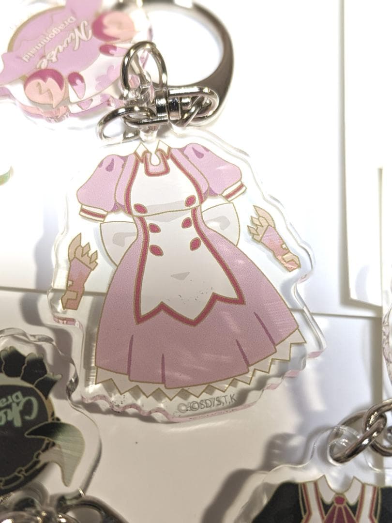 遊戯王カードゲーム25周年 ドラゴンメイド衣装チャームコレクション全種セット