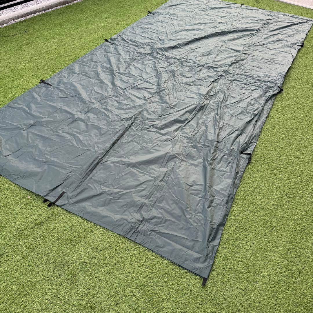 極美品 DDタープ 4×4 オリーブグリーン ソロキャンプ