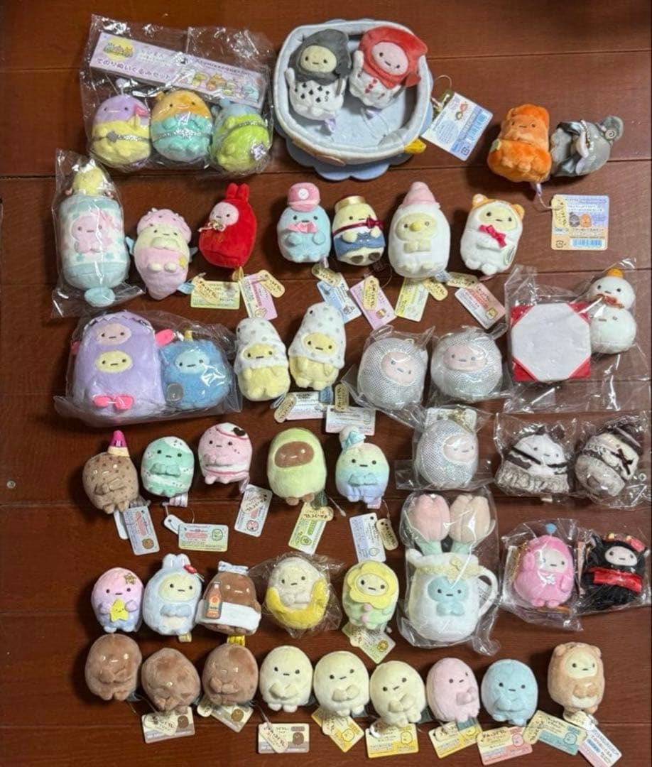 すみっコぐらし　てのりぬいぐるみ　まとめ売り　たぴおか