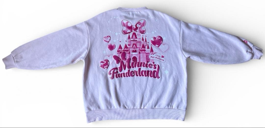 【美品】ミニー@ファンダーランド　トレーナー　ディズニーパルパルーザ