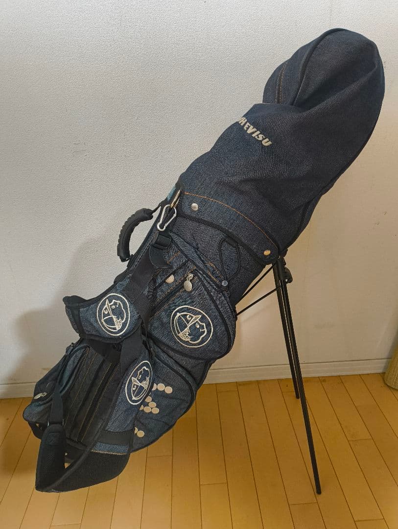 希少　エビス　EVISU キャディバッグ　ヘッドカバーセット