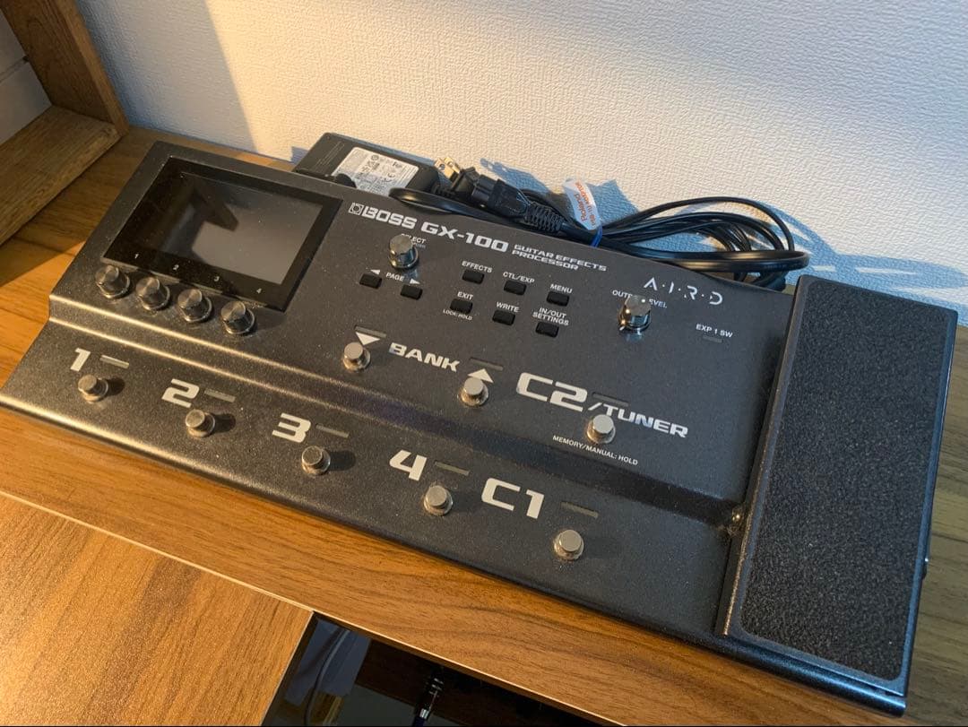 BOSS GX-100 ギターエフェクター　純正Bluetoothレシーバー付