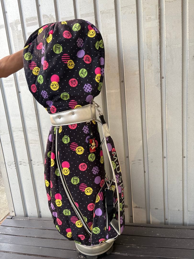 MUスポーツ　ミエコウエサコ　ドット ゴルフキャディバッグ