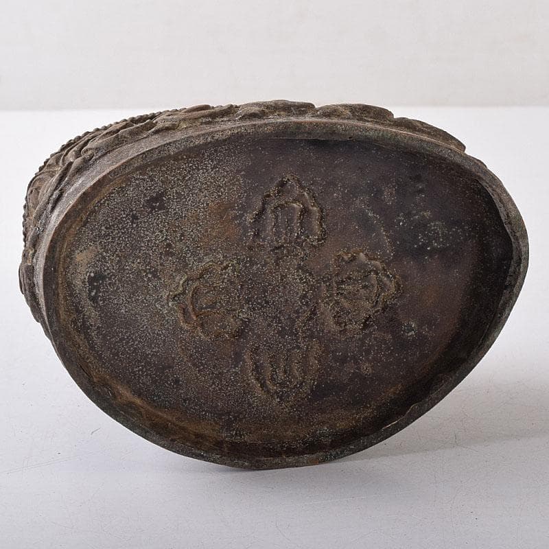 中国　古銅　チベット仏　仏像　置物　C　R8591