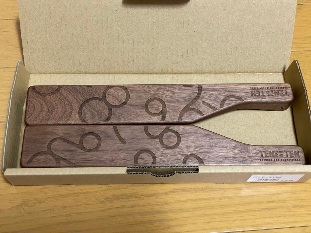 【新品未使用】HIJIRAKU ウォールナット　TENTOTEN