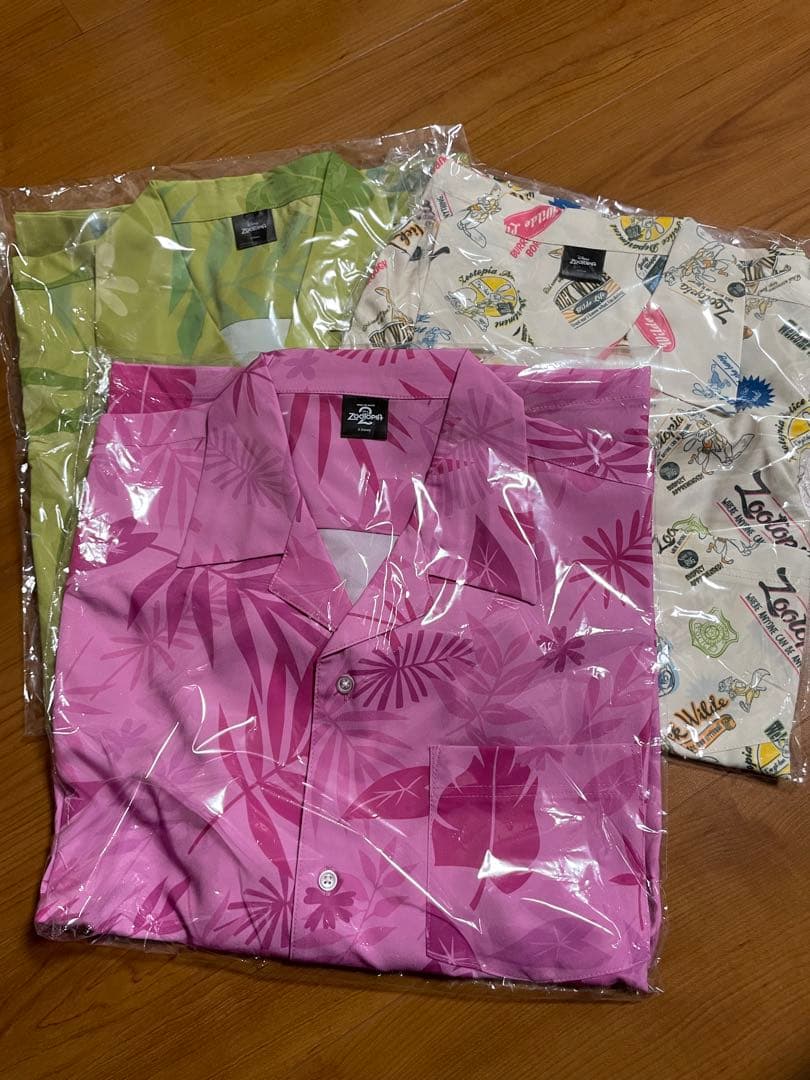 ズートピア Happyくじ アロハシャツ セット