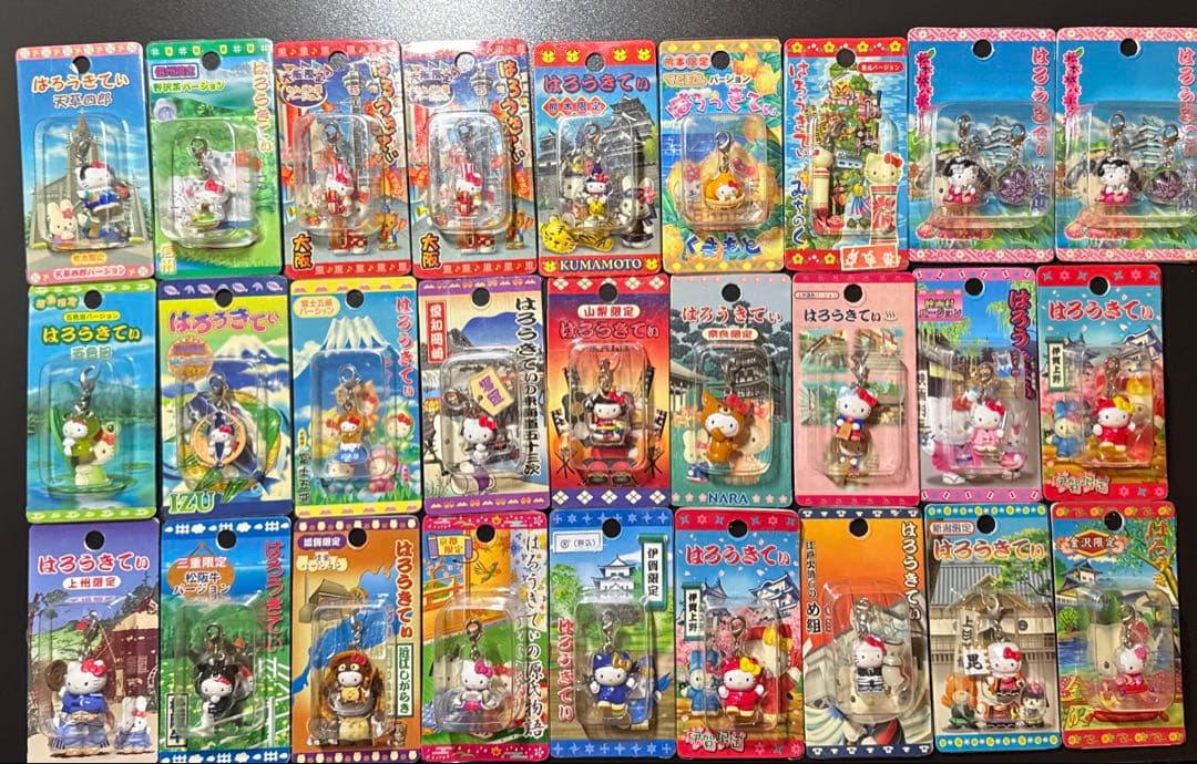 はろうきてぃ ご当地キティ Kitty ストラップ サンリオ　限定　まとめて